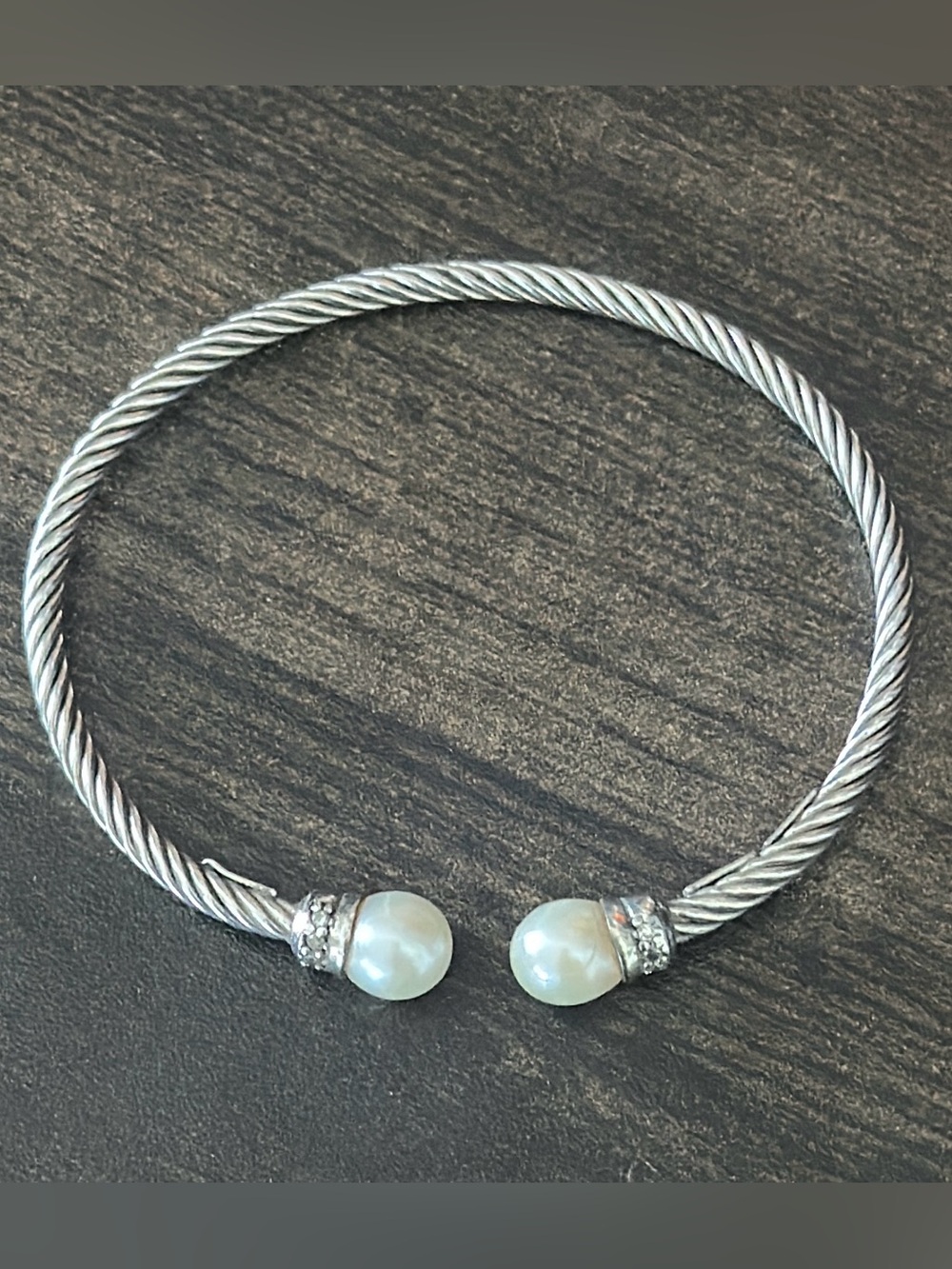 Dyadema Sterling Silver Cable Bracelet